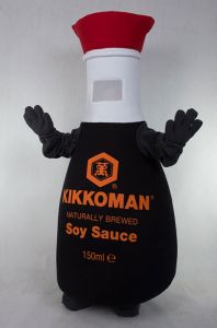 Chodząca maskotka Kikkoman