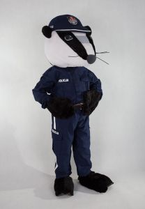 Badger - mascot promoting