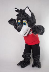 Promotional costume made for Football Academy Wilczki