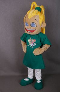 Advertising mascot Doll type