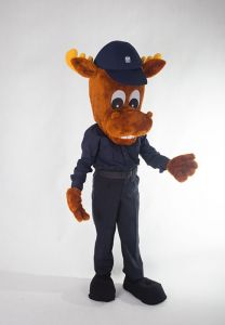 Advertising costume, made for Police Station